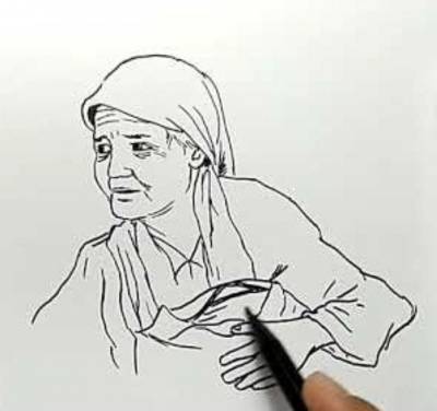 PILU, Nenek Penjual Pisang Goreng yang Tinggal Sebatang Kara